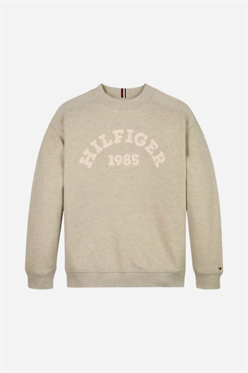 Tommy Hilfiger Monotype 1985 Arch Sweatshirt - Faded Olive Heather